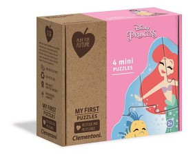 Bild på Clementoni Disney Princess Mitt första pussel (4 st minipussel) 