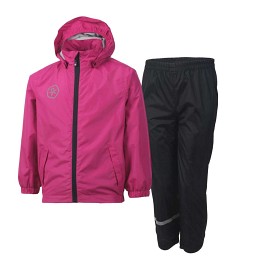 Bild på Color Kids Tallis Regnställ Fuchsia Red 
