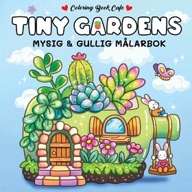 Bild på Cozy Tiny Gardens Målarbok
