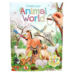 Bild på Create Your Animal World Pysselbok