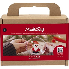 Bild på Creativ Company Mini DIY Kit Modellera (Jultomte)