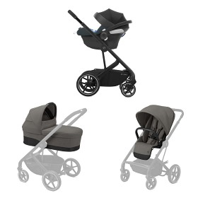Bild på Cybex Balios S Barnvagnspaket med Babyskydd (Soho Grey)