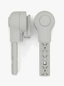 Bild på Cybex LEMO Adapter Set (Light Grey) 1