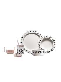 Bild på Design Letters Eat & Learn Gift Box (Nude/Vit)