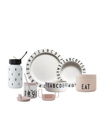 Bild på Design Letters Eat & Learn Gift Box Premium Tritan (Nude/White)