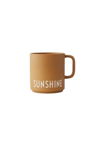 Bild på Design Letters Favoritkopp med Handtag Sunshine Mustard (Gul)