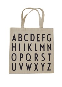 Bild på Design Letters Favourite Tygpåse ABC (Beige)