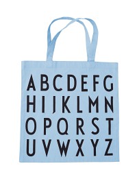 Bild på Design Letters Favourite Tygpåse ABC (Blå)
