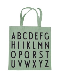 Bild på Design Letters Favourite Tygpåse ABC (Grön)