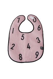 Bild på Design Letters Haklapp Numbers (Rosa)