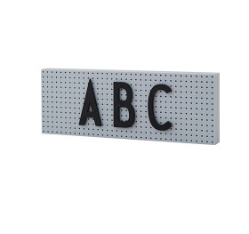 Bild på Design Letters Message Board Skylt (Grå)