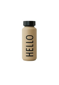 Bild på Design Letters Termoflaska Hello 500 ml (Beige)