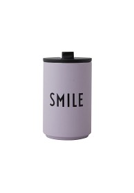 Bild på Design Letters Termosmugg Smile (Lila)