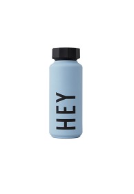 Bild på Design Letters Termosflaska Hey 500 ml (Ljusblå)