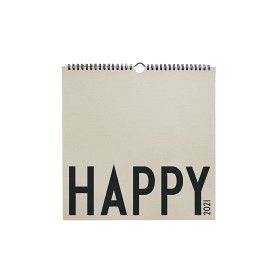 Bild på Design Letters Väggkalender 2021 (Cool Grey)