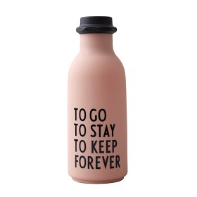 Bild på Design Letters Vattenflaska 500 ml (Nude)