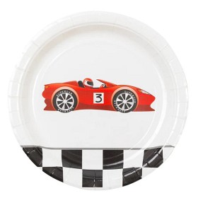 Bild på Designhouse95 Racing Papperstallrik 8 st