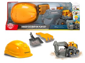 Bild på Dickie Toys Volvo Tough Grävmaskin Playset