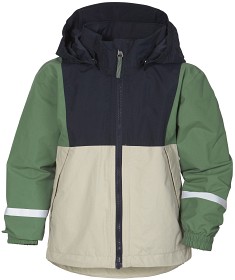Bild på Didriksons Block Kids 2 Skaljacka Strl 80 (Marinblå/Grön/Beige)