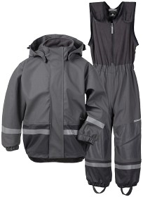 Bild på Didriksons Boardman Fodrat Regnställ (Throne Grey)