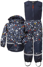 Bild på Didriksons Boardman Printed Kids Set (Navy terazzo)