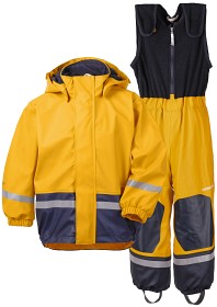 Bild på Didriksons Boardman Fodrat Regnställ (Oat Yellow)