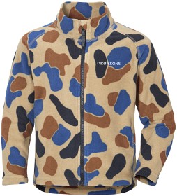 Bild på Didriksons Monte Fleecejacka (Beige Blob Camo)