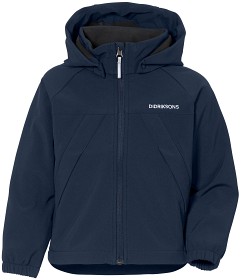 Bild på Didriksons Troel Softshelljacka Strl 80 (Navy)