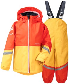 Bild på Didriksons Waterman Regnställ Yellow (Storlek 70)
