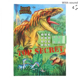 Bild på Dino World Dagbok med kod och ljud