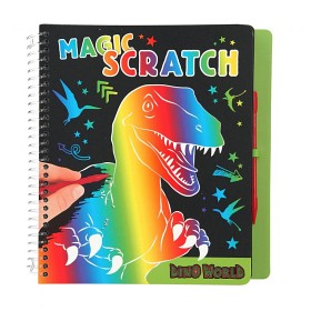 Bild på Dino World Magic Scratch Bok