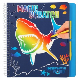 Bild på Dino World Magic Scratch Bok (Underwater)