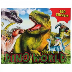 Bild på Dino World Pysselbok med klistermärken