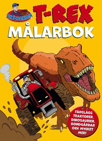 Bild på Dinobonden T-rex målarbok