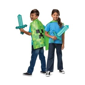 Bild på Disguise Minecraft Role Play Sword & Cape Set