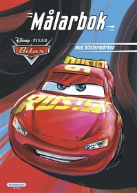 Bild på Disney Cars Målarbok 24 sidor
