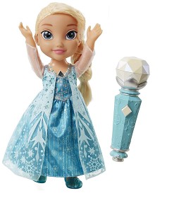 Bild på Disney Frozen Sing-a-long med Elsa i duett med mic