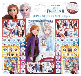 Bild på Disney Frozen Super Stickers 500 st