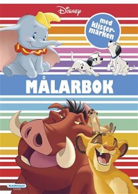 Bild på Disney klassiker Målarbok med klistermärken