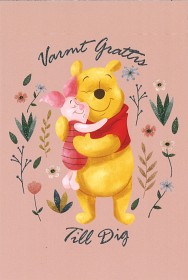 Bild på Disney Nalle Puh Gratulationskort