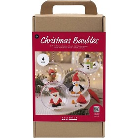 Bild på Creativ Company DIY Kit Julgranskulor Modellera