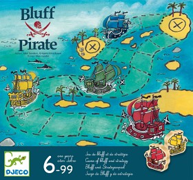 Bild på Djeco Spelet Bluff Pirate