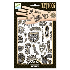Bild på Djeco Tatueringar (Golden Chic)