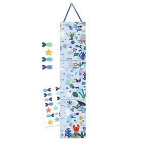 Bild på Djeco Mätsticka Aquatic Life (Blå)