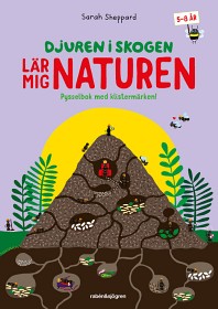 Bild på Djuren i skogen lär mig om naturen (Pysselbok)