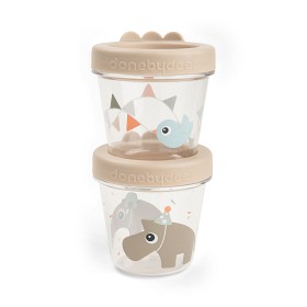 Bild på Done By Deer Snack Box 2-pack Celebration (Sand)