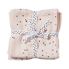 Bild på Done by Deer Dreamy Dots Filtar 70x70cm 2-pack (Rosa)