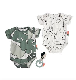 Bild på Done By Deer Bitring och Body 2-pack Tiny Tropics (56/62)