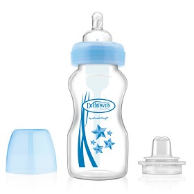 Bild på Dr Brown BH Options Transition Sippy Spout 270ml (Blå)