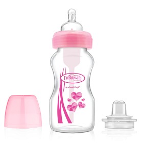 Bild på Dr Brown BH Options Transition Sippy Spout 270ml (Rosa)